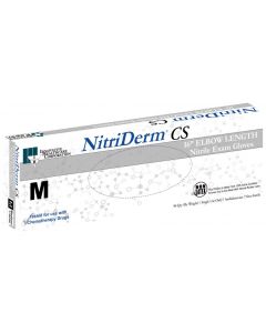 NitriDerm® CS Nitrile Exam Gloves – 16″ Elbow Length – Series 116